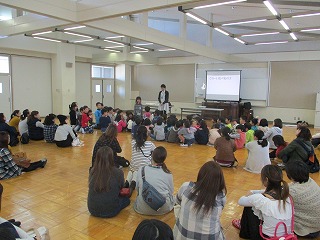 学年PTA活動　食育の話